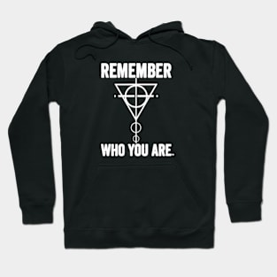 REMEMBER WHO YOU ARE-Light Hoodie